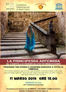 Castello di Bracciano: "il Re del lago e la Principessa Artemisia"