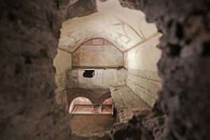 I sotterranei affrescati della Via Latina e i resti della Villa degli Anicii - Visita guidata Roma