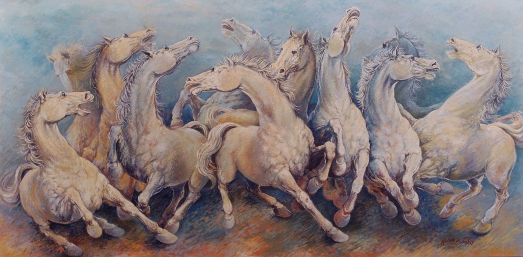Cavalli in Palio - personale di Roberto Di Jullo