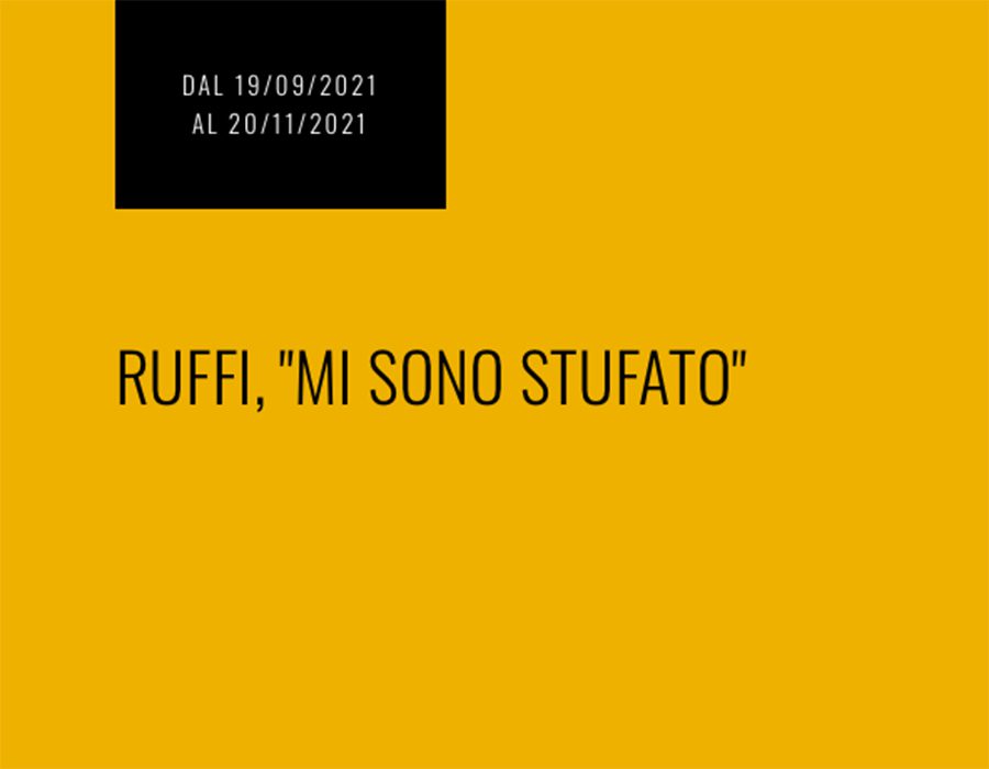 Gianni Ruffi - Mi sono stufato