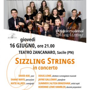Sizzling String in concerto